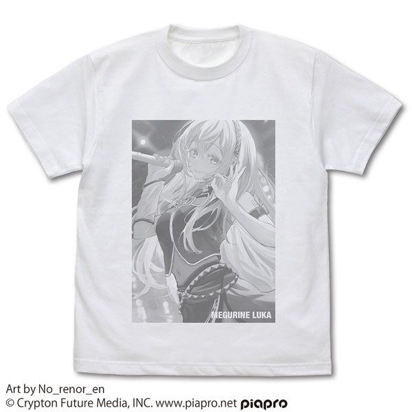 VOCALOID系列 : 日版 (中碼)「巡音流歌」No_renor_en Ver. 白色 T-Shirt