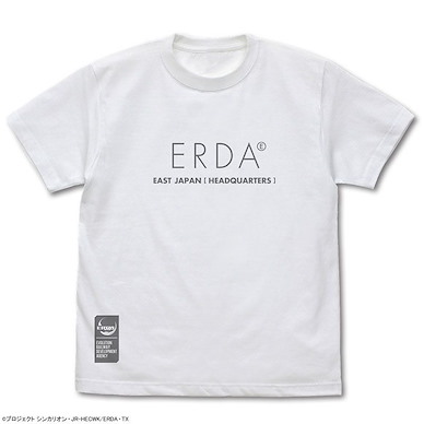 新幹線戰士 (大碼) 新幹線戰士 改變世界 ERDA 白色 T-Shirt "Shinkalion Change the World" ERDA T-Shirt /WHITE-L【Shinkansen Henkei Robo Shinkalion】