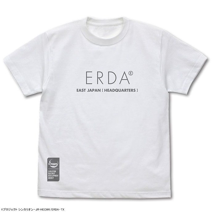 新幹線戰士 : 日版 (細碼) 新幹線戰士 改變世界 ERDA 白色 T-Shirt