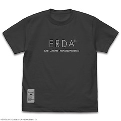 新幹線戰士 (大碼) 新幹線戰士 改變世界 ERDA 墨黑色 T-Shirt "Shinkalion Change the World" ERDA T-Shirt /SUMI-L【Shinkansen Henkei Robo Shinkalion】