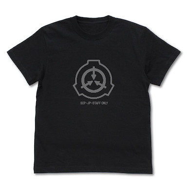 SCP基金會 (中碼) SCP基金會 日本支部職員専用 黑色 T-Shirt Japan Section T-Shirt /BLACK-M【SCP Foundation】