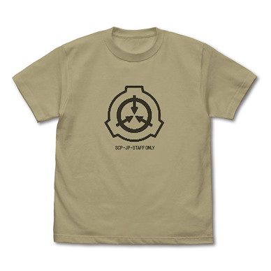 SCP基金會 (中碼) SCP基金會 日本支部職員専用 深卡其色 T-Shirt Japan Section T-Shirt /SAND KHAKI-M【SCP Foundation】