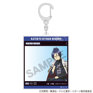 家庭教師HITMAN REBORN! 「六道骸」唐裝 Style SNS風格 亞克力匙扣 SNS Style Acrylic Key Chain Rokudo Mukuro China【Reborn!】