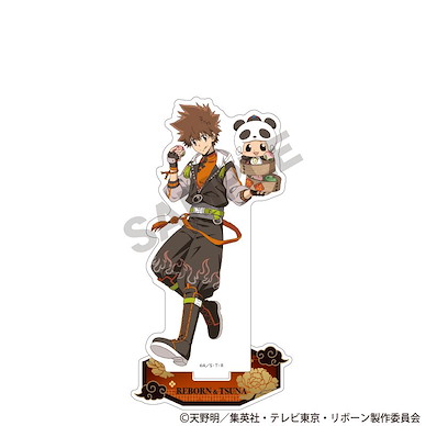 家庭教師HITMAN REBORN! 「里包恩 + 澤田綱吉」唐裝 Style 亞克力企牌 Acrylic Stand Reborn & Sawada Tsunayoshi China【Reborn!】