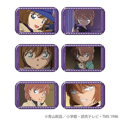 名偵探柯南 「灰原哀」圓角徽章 (6 個入) Square Can Badge Collection Haibara Ai (6 Pieces)【Detective Conan】