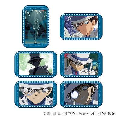 名偵探柯南 「怪盜基德」圓角徽章 (6 個入) Square Can Badge Collection Kaito Kid (6 Pieces)【Detective Conan】