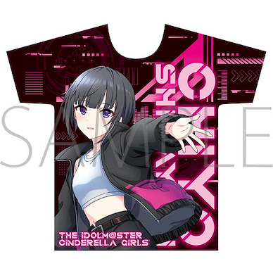 偶像大師 灰姑娘女孩 (大碼)「白雪千夜」原創服裝 全圖案 T-Shirt Full Graphic T-Shirt Shirayuki Chiyo【The Idolm@ster Cinderella Girls】