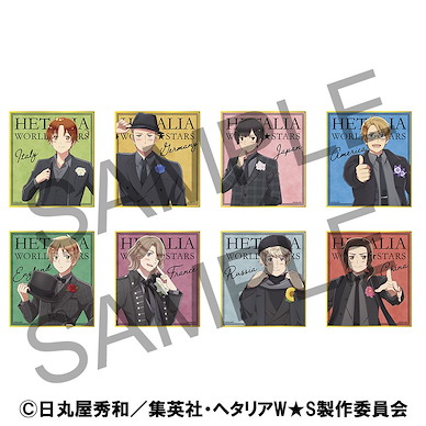 黑塔利亞 色紙 Suit Ver. (8 個入) Mini Shikishi Collection (8 Pieces)【Hetalia】