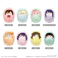 夜晚的水母不會游泳 蓬鬆公仔掛飾 (8 個入) Kurumi Tapi-nui Plush (8 Pieces)【Jellyfish Can't Swim in the Night】