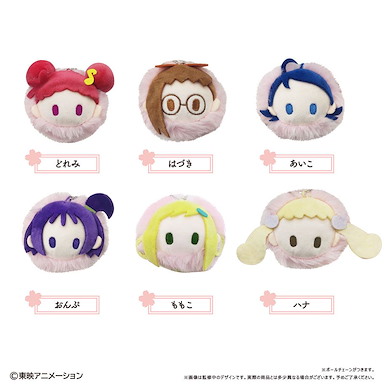 小魔女DoReMi 團子趴趴公仔 掛飾 櫻餅 Ver. (6 個入) Sakura Mochi Mascot (6 Pieces)【Ojamajo Doremi】