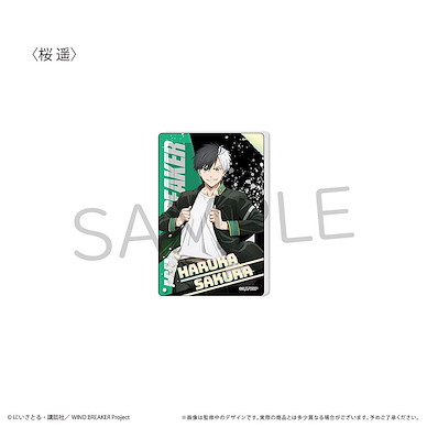 WIND BREAKER—防風少年— 「櫻遙」流動閃粉 亞克力方塊 Glitter Acrylic Block Sakura Haruka【Wind Breaker】