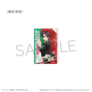 WIND BREAKER—防風少年— 「蘇枋隼飛」流動閃粉 亞克力方塊 Glitter Acrylic Block Suo Hayato【Wind Breaker】