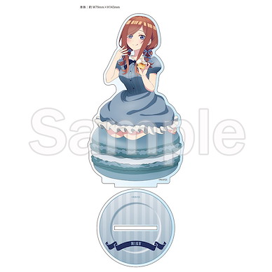 五等分的新娘 「中野三玖」下午茶 Ver. 亞克力企牌 Original Illustration Big Acrylic Stand Miku (Afternoon Tea Ver.)【The Quintessential Quintuplets】