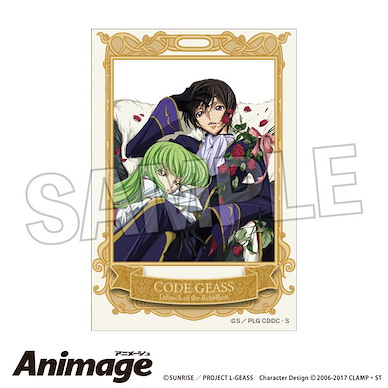 Code Geass 叛逆的魯魯修 Animage 小企牌 / 徽章 C Animage Stand Panel C【Code Geass】