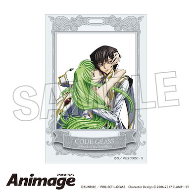 Code Geass 叛逆的魯魯修 Animage 小企牌 / 徽章 H Animage Stand Panel H【Code Geass】