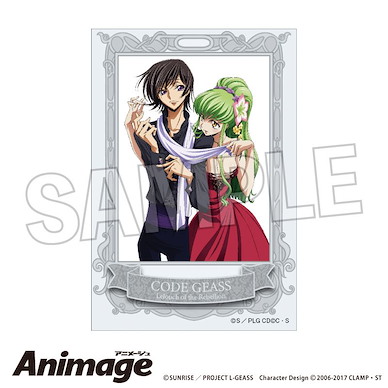 Code Geass 叛逆的魯魯修 Animage 小企牌 / 徽章 I Animage Stand Panel I【Code Geass】