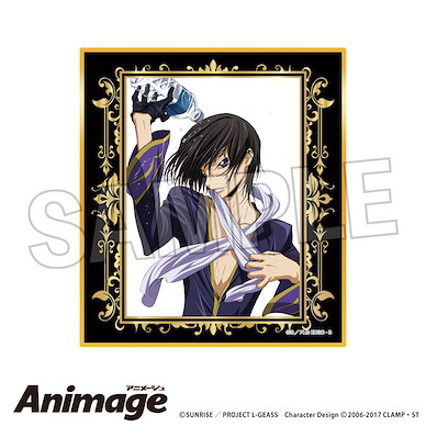 Code Geass 叛逆的魯魯修 Animage 色紙 D Animage Giragira Shikishi D【Code Geass】