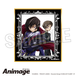 Code Geass 叛逆的魯魯修 Animage 色紙 F Animage Giragira Shikishi F【Code Geass】