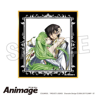 Code Geass 叛逆的魯魯修 Animage 色紙 H Animage Giragira Shikishi H【Code Geass】