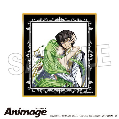 Code Geass 叛逆的魯魯修 Animage 色紙 H Animage Giragira Shikishi H【Code Geass】