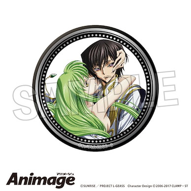 Code Geass 叛逆的魯魯修 Animage 56mm 徽章 H Animage Giragira Can Badge H【Code Geass】