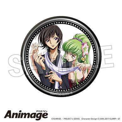 Code Geass 叛逆的魯魯修 Animage 56mm 徽章 I Animage Giragira Can Badge I【Code Geass】