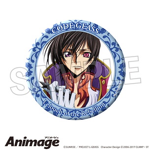 Code Geass 叛逆的魯魯修 Animage 150mm 大徽章 G Animage Giragira Can Bagde Large G【Code Geass】