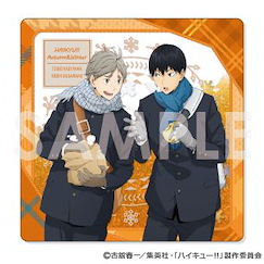 排球少年!! 「影山飛雄 + 菅原孝支」流動閃粉 亞克力杯墊 Kirakira Coaster Plate Collection 02 Kageyama & Sugawara【Haikyu!!】