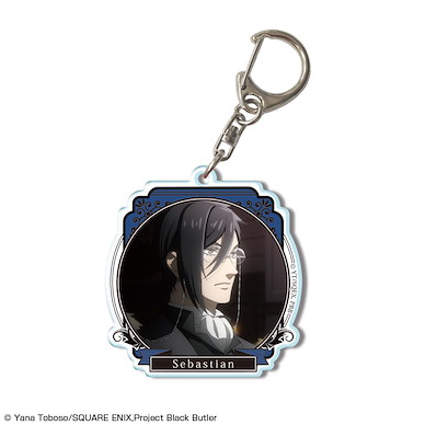 黑執事 「賽巴斯欽」-寄宿學校篇- 亞克力匙扣 C Acrylic Key Chain Design 03 Sebastian Michaelis C【Black Butler】