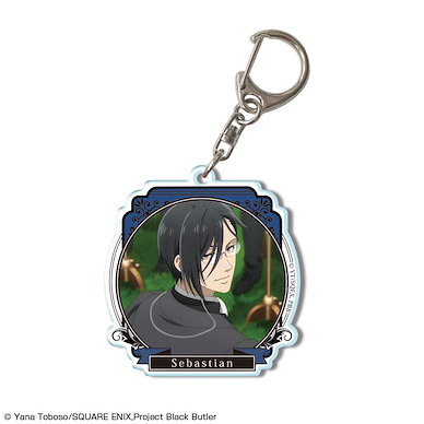 黑執事 「賽巴斯欽」-寄宿學校篇- 亞克力匙扣 F Acrylic Key Chain Design 06 Sebastian Michaelis F【Black Butler】