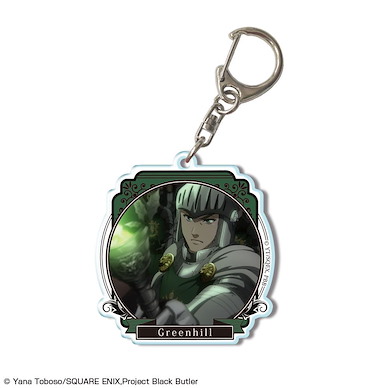 黑執事 「韓曼」-寄宿學校篇- 亞克力匙扣 A Acrylic Key Chain Design 19 Herman Greenhill A【Black Butler】