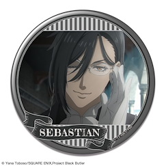 黑執事 「賽巴斯欽」76mm 徽章 A Can Badge Design 01 Sebastian Michaelis A【Black Butler】