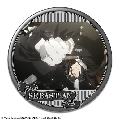 黑執事 「賽巴斯欽」76mm 徽章 D Can Badge Design 04 Sebastian Michaelis D【Black Butler】