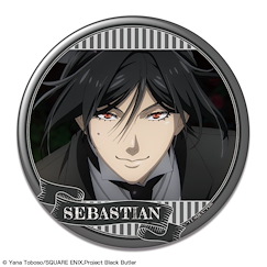 黑執事 「賽巴斯欽」-寄宿學校篇- 76mm 徽章 F Can Badge Design 06 Sebastian Michaelis F【Black Butler】