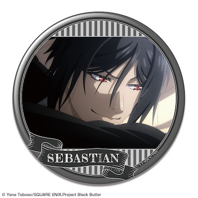 黑執事 「賽巴斯欽」76mm 徽章 G Can Badge Design 07 Sebastian Michaelis G【Black Butler】