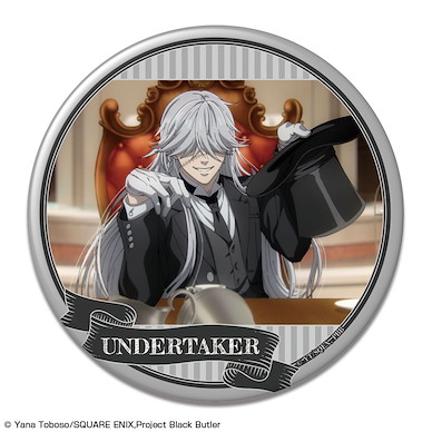 黑執事 「葬儀屋」76mm 徽章 A Can Badge Design 21 Undertaker A【Black Butler】