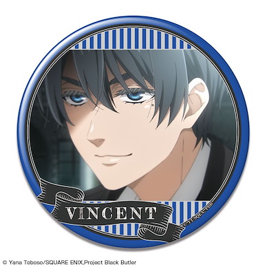 黑執事 「文生」-寄宿學校篇- 76mm 徽章 A Can Badge Design 31 Vincent Phantomhive A【Black Butler】