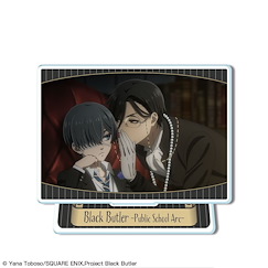 黑執事 「賽巴斯欽 + 謝爾」-寄宿學校篇- 亞克力小企牌 D Mini Acrylic Stand Design 35 Sebastian Michaelis & Ciel Phantomhive D【Black Butler】