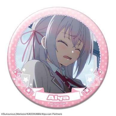 不時輕聲地以俄語遮羞的鄰座艾莉同學 「艾莉莎」76mm 徽章 A Can Badge Design 01 Alya A【Alya Sometimes Hides Her Feelings in Russian】