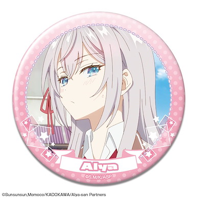 不時輕聲地以俄語遮羞的鄰座艾莉同學 「艾莉莎」76mm 徽章 C Can Badge Design 03 Alya C【Alya Sometimes Hides Her Feelings in Russian】