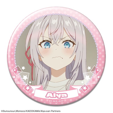 不時輕聲地以俄語遮羞的鄰座艾莉同學 「艾莉莎」76mm 徽章 E Can Badge Design 05 Alya E【Alya Sometimes Hides Her Feelings in Russian】