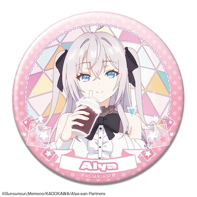 不時輕聲地以俄語遮羞的鄰座艾莉同學 「艾莉莎」76mm 徽章 G Can Badge Design 07 Alya G【Alya Sometimes Hides Her Feelings in Russian】