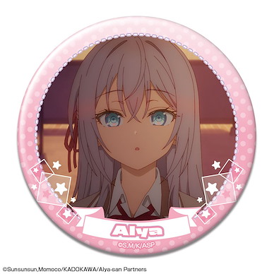 不時輕聲地以俄語遮羞的鄰座艾莉同學 「艾莉莎」76mm 徽章 L Can Badge Design 12 Alya L【Alya Sometimes Hides Her Feelings in Russian】