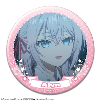 不時輕聲地以俄語遮羞的鄰座艾莉同學 「艾莉莎」76mm 徽章 M Can Badge Design 13 Alya M【Alya Sometimes Hides Her Feelings in Russian】