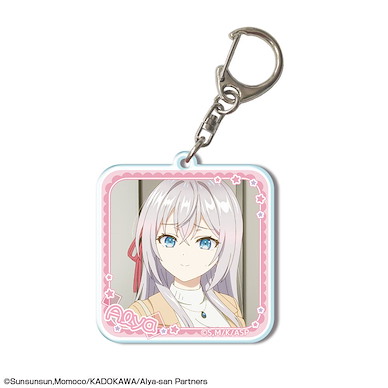 不時輕聲地以俄語遮羞的鄰座艾莉同學 「艾莉莎」亞克力匙扣 F Acrylic Key Chain Design 06 Alya F【Alya Sometimes Hides Her Feelings in Russian】