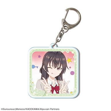 不時輕聲地以俄語遮羞的鄰座艾莉同學 「周防有希」亞克力匙扣 A Acrylic Key Chain Design 09 Yuki A【Alya Sometimes Hides Her Feelings in Russian】