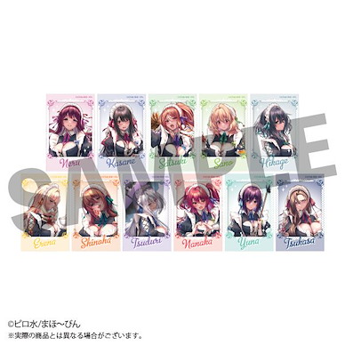 害羞的她墜入愛河 相片風格 珍藏咭 女僕 Ver. (11 個入) Maid Photo Style Card (11 Pieces)【Hanikami Kanojo】