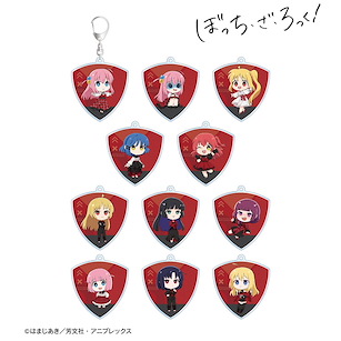 孤獨搖滾 亞克力匙扣 紅裙子 Ver. (11 個入) Chibi Chara Red Dress Ver. Acrylic Key Chain (11 Pieces)【Bocchi the Rock!】