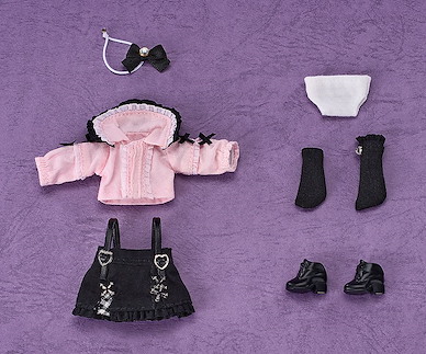 未分類 黏土娃 服裝套組 吊帶裙套組 粉紅 & 黑 Nendoroid Doll Outfit Set Suspender Skirt Set (Pink & Black)