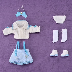 未分類 黏土娃 服裝套組 吊帶裙套組 白 & 薩克森藍 Nendoroid Doll Outfit Set Suspender Skirt Set (White & Blue)